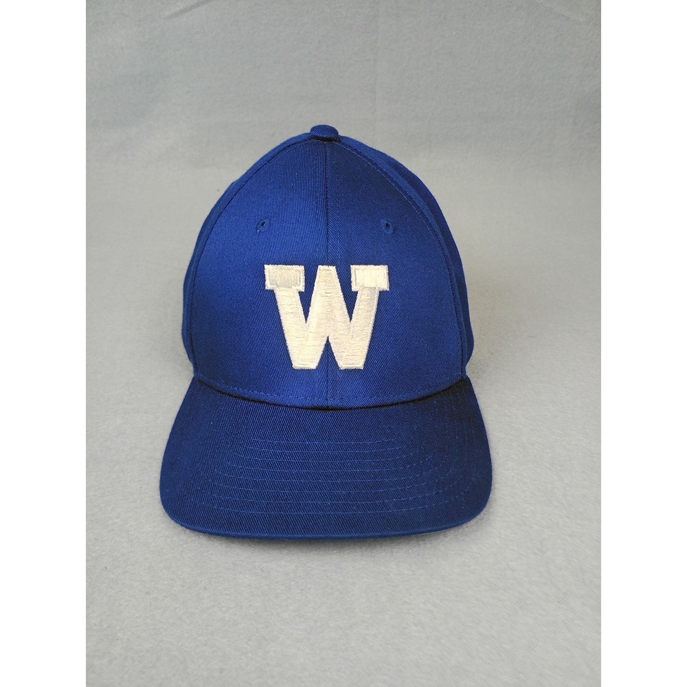 Zephyr The Z Hat Mens Blue Wool Blend W Logo Snapback Baseball Cap